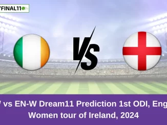 IR-W vs EN-W Dream11 Prediction 1st ODI, England Women tour of Ireland, 2024