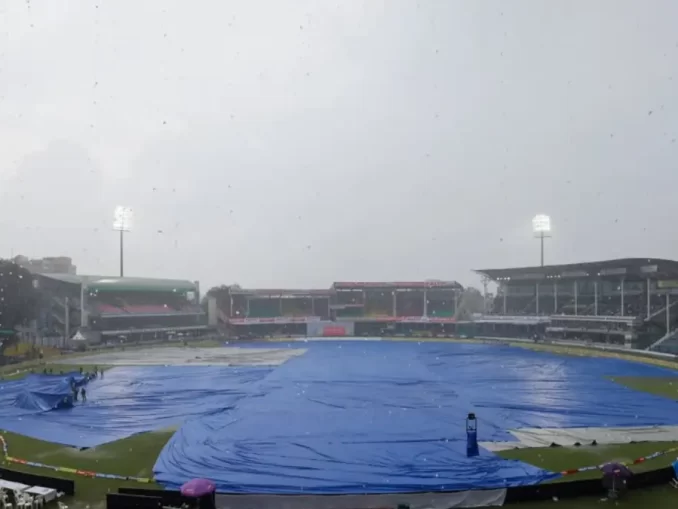 Rain Delays Second Day of India-Bangladesh Test Match