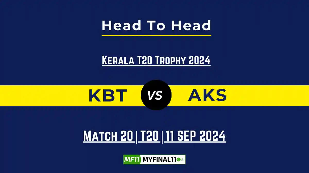 KBT vs AKS Player Battle, Head to Head Team Stats, Team Record - Ireland Inter-Provincial One-Day Cup 2024