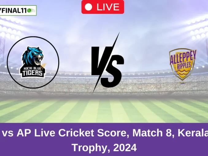 KBT vs AP Live Cricket Score, Match 8, Kerala T20 Trophy, 2024