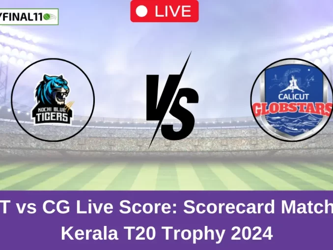 KBT vs CG Live Score: Scorecard, Ball by Ball Commentary - Match 5, Kerala T20 Trophy 2024