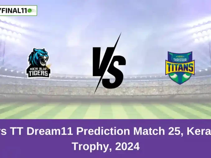 KBT vs TT Dream11 Prediction Match 25, Kerala T20 Trophy, 2024