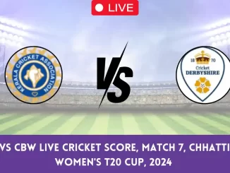 KER-W vs CBW Live Cricket Score, Match 7, Chhattisgarh Women's T20 Cup, 2024