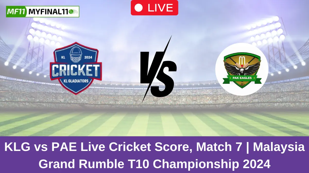 KLG vs PAE Live Score: Scorecard, Ball by Ball Commentary - Match 7, Malaysia Grand Rumble T10 Championship 2024