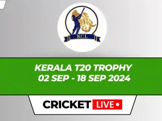 Kerala T20 Trophy (KCL) Live Score, Matches, Schedule, Results, Points Table 2024