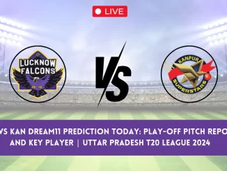 LCK vs KAN Live Score: Scorecard, Ball by Ball Commentary - Play-Off, Uttar Pradesh T20 League 2024