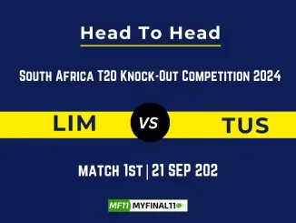 LIM vs TUS player battle Player Battle, Head to Head Team Stats, Team Record - Kerala T20 Trophy 2024