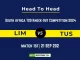 LIM vs TUS player battle Player Battle, Head to Head Team Stats, Team Record - Kerala T20 Trophy 2024