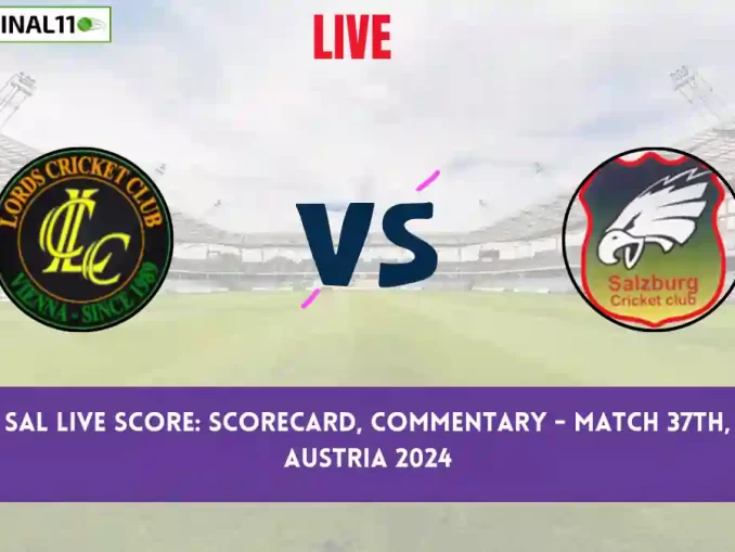 LOR vs SAL Live Score: Scorecard, Ball by Ball Commentary - Match 37, ECS T10 Austria 2024