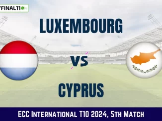 Get the best LUX vs CYP Dream11 Prediction fantasy team with LUX vs CYP Key player stats and pitch report for today's ECC International T10 2024.