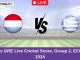 LUX vs GRE Live Cricket Score, Group 2, ECC T10, 2024