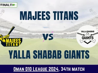 Get the best MAT vs YSG Dream11 Prediction fantasy team with MAT vs YSG Key player stats and pitch report for today's Oman D10 League 2024.