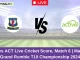 MKP vs ACT Live Score: Scorecard, Ball by Ball Commentary - Match 6, Malaysia Grand Rumble T10 Championship 2024