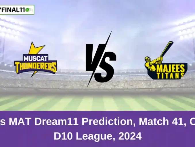 MT vs MAT Dream11 Prediction, Match 41, Oman D10 League, 2024