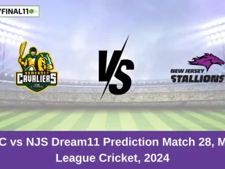 NJSC vs NJS Dream11 Prediction Match 28, Minor League Cricket, 2024