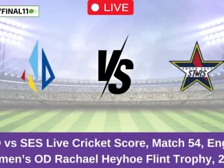 NOD vs SES Live Cricket Score, Match 54, English Women’s OD Rachael Heyhoe Flint Trophy, 2024