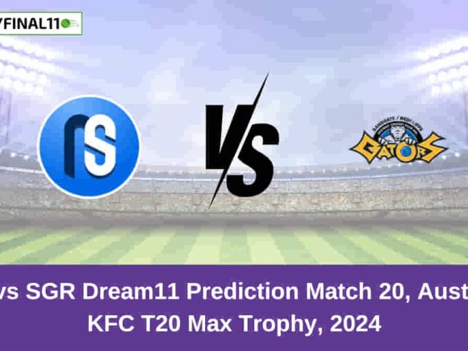 NSB vs SGR Dream11 Prediction Match 20, Australian KFC T20 Max Trophy, 2024