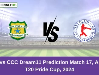 NSC vs CCC Dream11 Prediction Match 17, Assam T20 Pride Cup, 2024