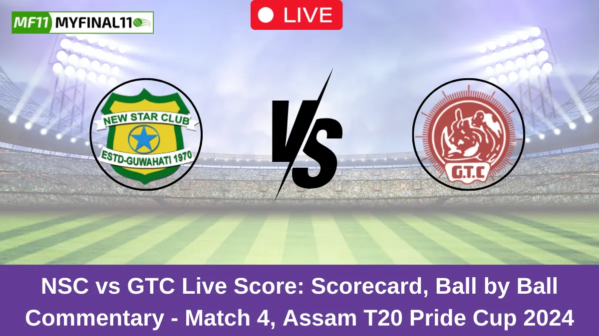 NSC vs GTC Live Score Scorecard, Ball by Ball Commentary - Match 41, ECS T10 Austria 2024