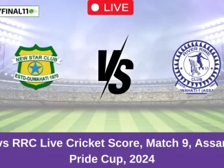 NSC vs RRC Live Cricket Score, Match 9, Assam T20 Pride Cup, 2024