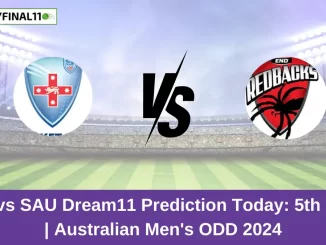 NSW vs SAU Dream11 Prediction Today: 5th Match Pitch Report, and Key Player | Australian Men's ODD 2024