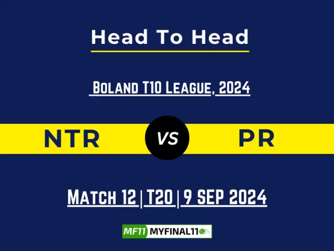 NTR vs PR Player Battle, Head to Head Team Stats, Team Record - ECS T10 Croatia 2024