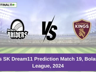 NTR vs SK Dream11 Prediction Match 19, Boland T10 League, 2024