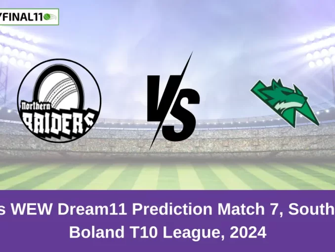 NTR vs WEW Dream11 Prediction Match 7, South Africa Boland T10 League, 2024