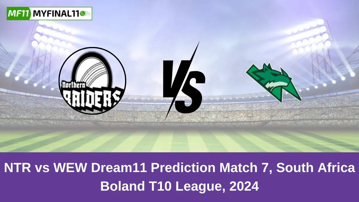 NTR vs WEW Dream11 Prediction Match 7, South Africa Boland T10 League, 2024