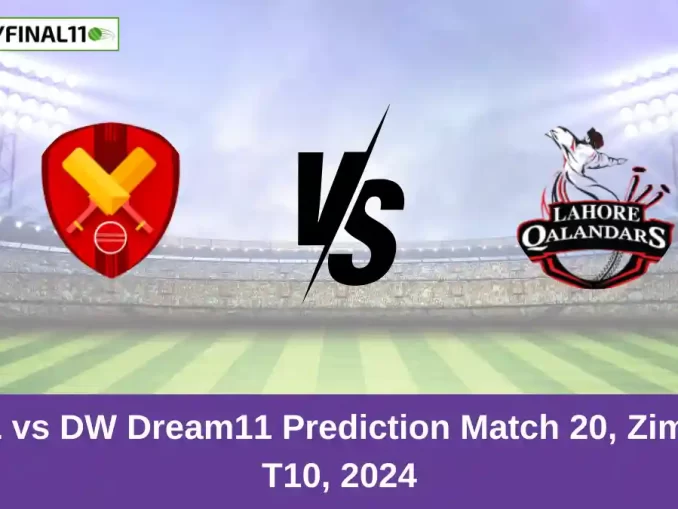 NYSL vs DW Dream11 Prediction Match 20, Zim Afro T10, 2024