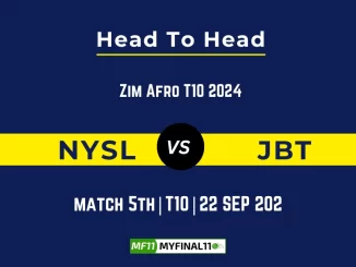 NYSL vs JBT player battle Player Battle, Head to Head Team Stats, Team Record - Kerala T20 Trophy 2024