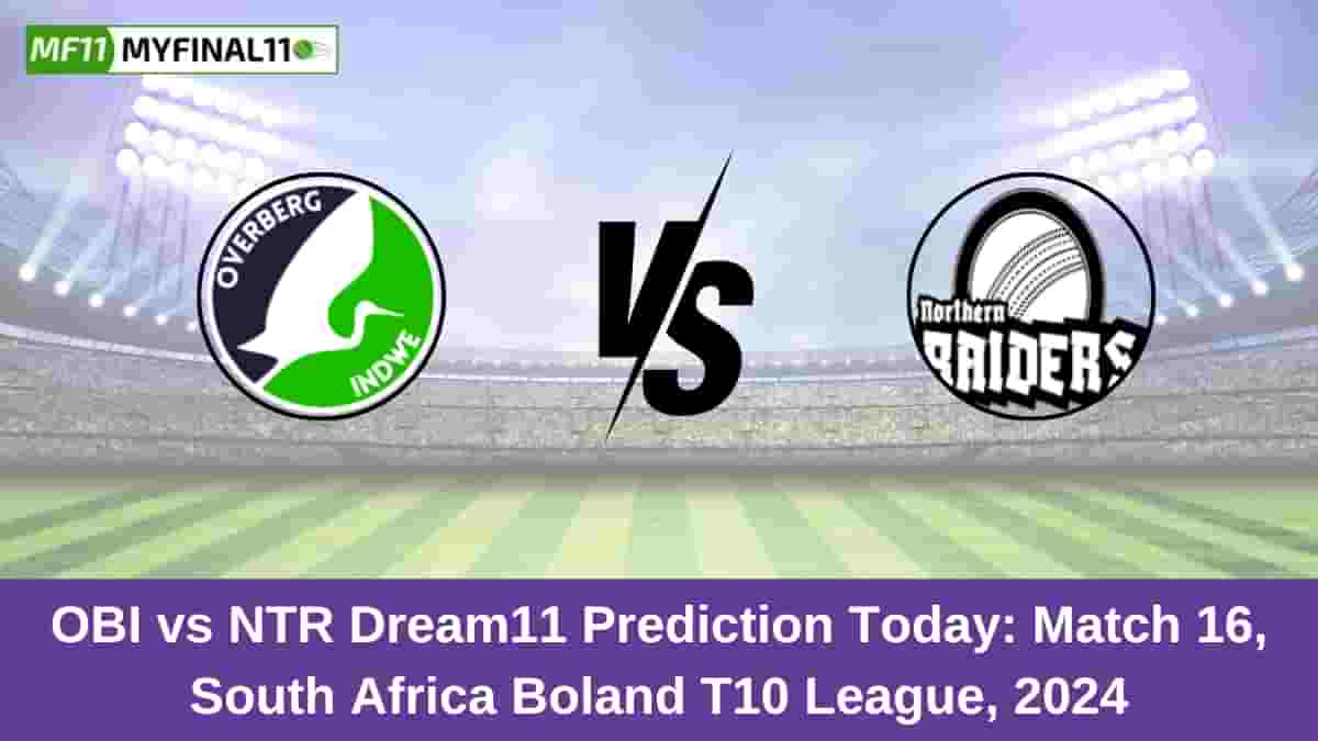 OBI vs NTR Dream11 Prediction Today Match 5 Kerala T20 Trophy 2024