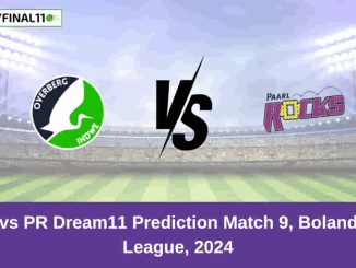 OBI vs PR Dream11 Prediction Match 9, Boland T10 League, 2024