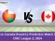 Oman vs Canada Dream11 Prediction Match 36, ICC CWC League 2, 2024