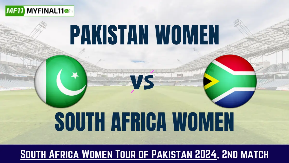 Get the best PAK-W vs SA-W Dream11 Prediction fantasy team with PAK-W vs SA-W Key player stats and pitch report for today's South Africa Women's Tour of Pakistan 2024.