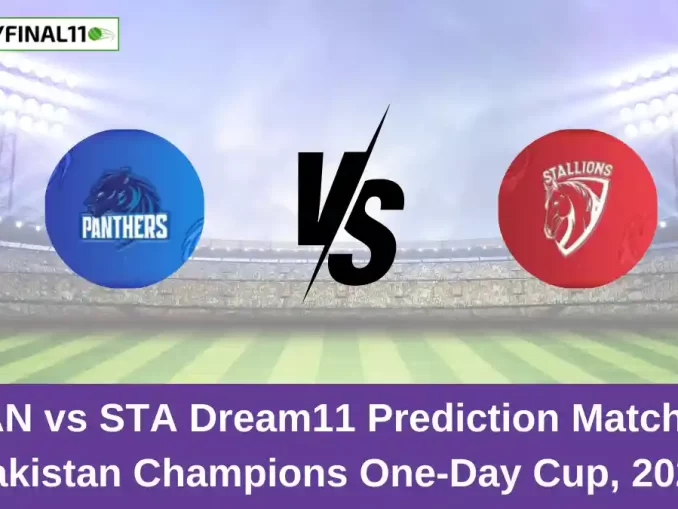 PAN vs STA Dream11 Prediction Match 9, Pakistan Champions One-Day Cup, 2024