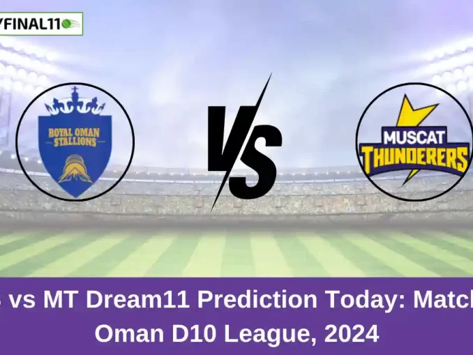 ROS vs MT Dream11 Prediction Today Match 18, Oman D10 League, 2024