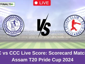 RRC vs CCC Live Score: Scorecard, Ball by Ball Commentary - Match 6, Assam T20 Pride Cup 2024