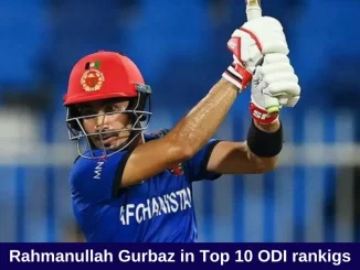 Rahmanullah Gurbaz Makes History for Afghanistan, ICC Top 10 ODI Batting Rankings