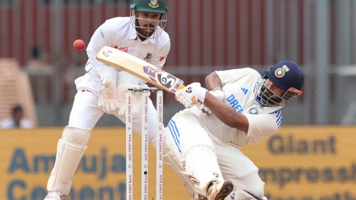 Rishabh Pant Shines with a Brilliant Century in the Chennai Test