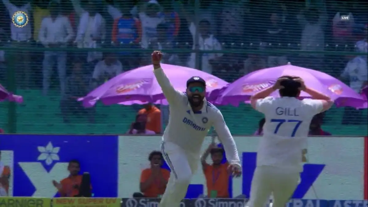 Rohit Sharma's Stunning Catch Stuns Bangladesh