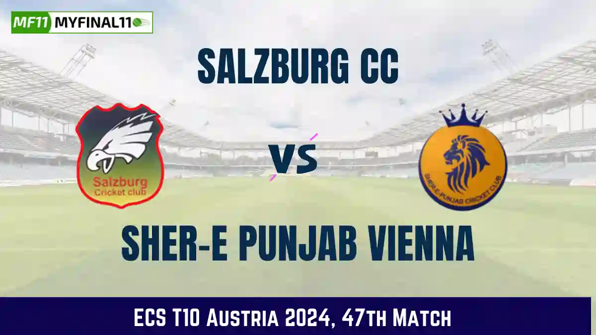 SAL vs SEP Dream11 Prediction Today: Match 47 Pitch Report, and Player Stats | ECS T10 Austria 2024