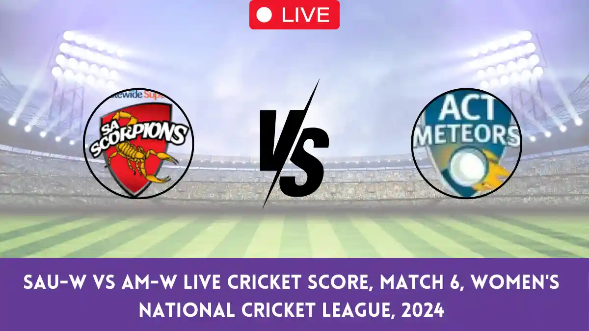 SAU-W vs AM-W Live Cricket Score, Match 6, Women's National Cricket League, 2024