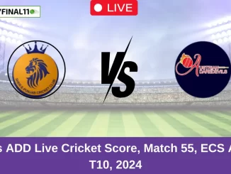 SEP vs ADD Live Cricket Score, Match 55, ECS Austria T10, 2024