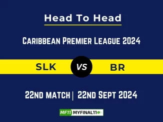 SLK vs BR Player Battle, Head to Head Team Stats, Team Record - Caribbean Premier League 2024