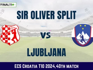 Get the best SOS vs LJU Dream11 Prediction fantasy team with SOS vs LJU Key player stats and pitch report for today's ECS Croatia T10 2024.