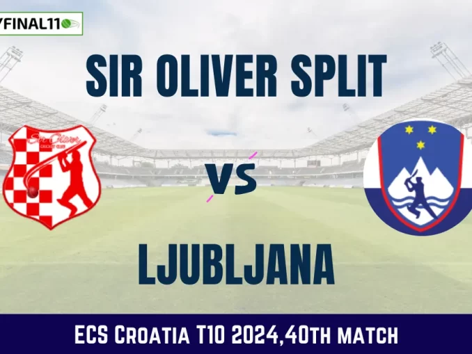 Get the best SOS vs LJU Dream11 Prediction fantasy team with SOS vs LJU Key player stats and pitch report for today's ECS Croatia T10 2024.