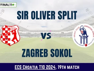 SOS vs ZAS Dream11 Match Details, ECS Croatia T10