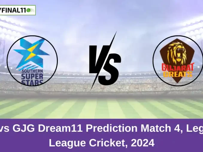 SSS vs GJG Dream11 Prediction Match 4, Legends League Cricket, 2024