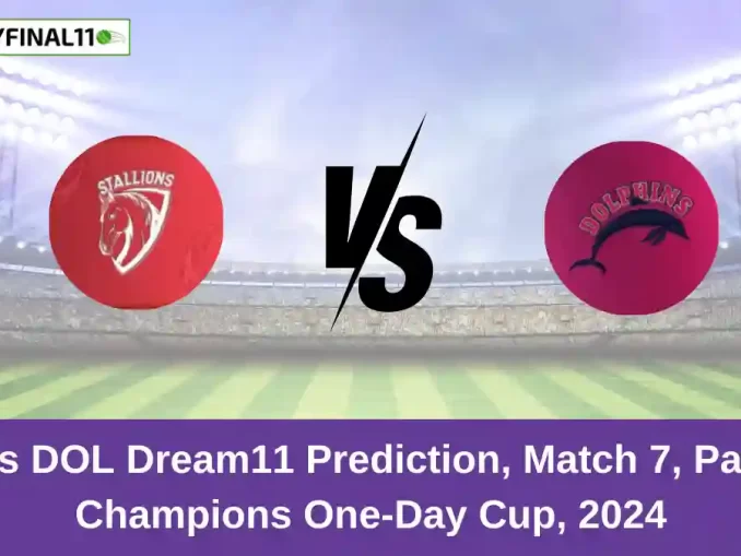 STA vs DOL Dream11 Prediction, Match 7, Pakistan Champions One-Day Cup, 2024